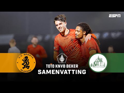 ⚡️ Een HATTRICK aan ASSISTS in BEKERCLASH 🏆 | Samenvatting Sparta Nijkerk - Capelle