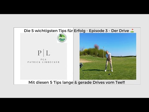 "The Driver - The 5 Most Important Tips for Success⛳️" - Episode 3 - Long & Straight from the Tee💪