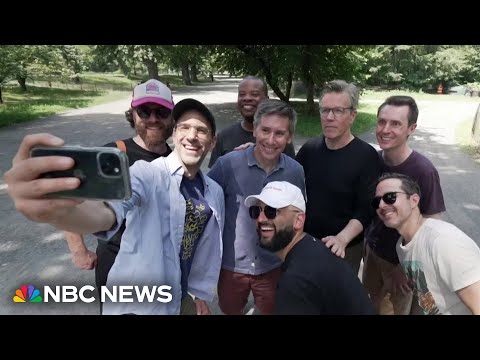 Watch — Walk-and-talk group aims to fight loneliness among men — PBS NewsHour