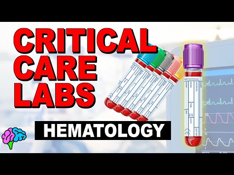 Hematology - Complete Blood Count (CBC) - Critical Care Labs
