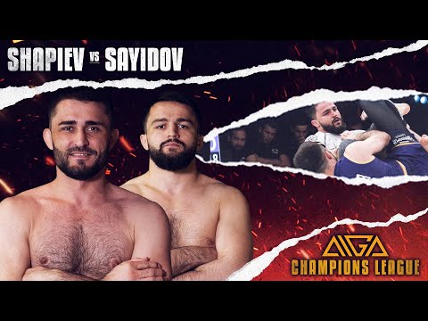 Arsen Shapiev - Eldar Sayidov | AIGA Champions League | Grappling