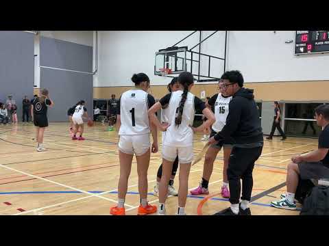 Relentless 2008 Girls (White) vs Magic 2008 Girls (Black)