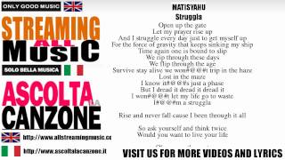 Matisyahu - Struggla (Lyrics / Testo)