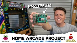 How To Install RetroPie On Raspberry Pi for the ULTIMATE Arcade Machine!