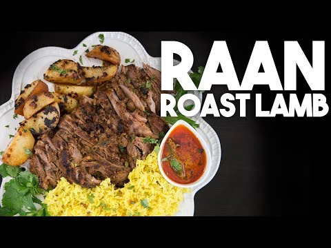 RAAN - Roast leg of LAMB with gravy & potatoes - Kravings