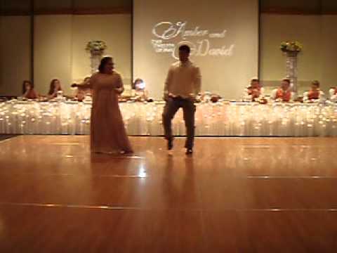 A fun Mother/Son Dance