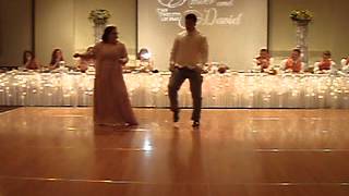 A fun Mother/Son Dance