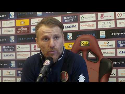 Mister Marcolini dopo Livorno-Alessandria 0-1