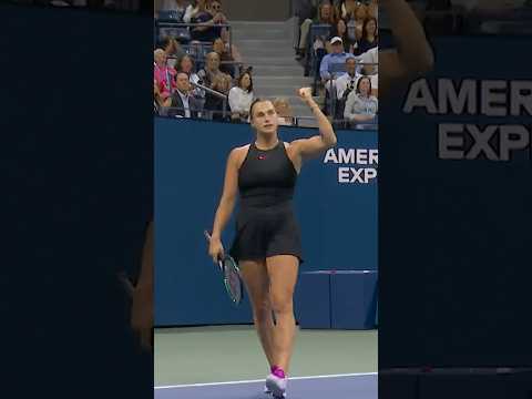 Sabalenka’s POWERFUL point 💪