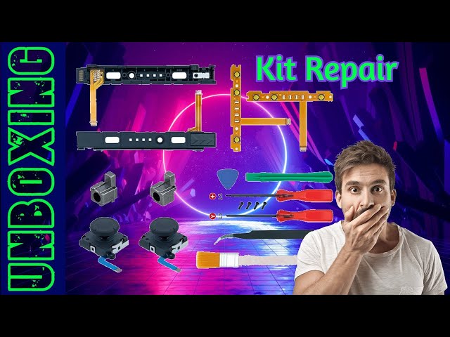 Vídeo relacionado con Mcbazel 18 en 1 Kit de Reparación de Repuesto para NS Switch Joy-Con con kit de Destornilladores, Joysticks Analógicos 3D izquierdo-derecho, Bloqueo de hebilla Estuche de Accesorios,No para Switch 2