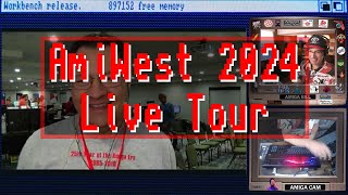 The Largest Commodore Amiga Show in the USA - AmiWest 2024 Live Tour with Bill Borsari and AmigaBill