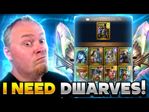 Pulling Prisms for Dwarves!!!  Raid: Shadow Legends