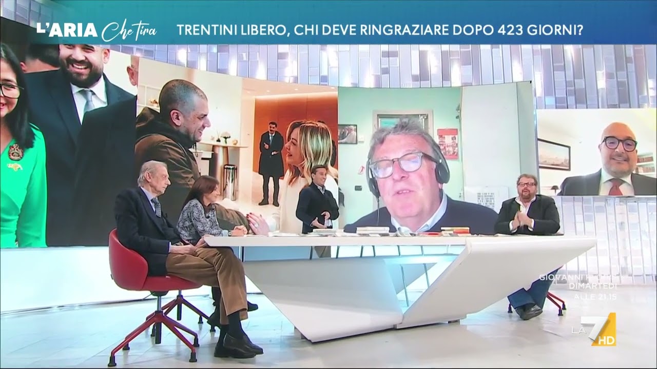 Liberazione Trentini e Burlò, scontro tra Luigi Crespi e Ugo Mattei: "Cazzate! Che sostanze ...