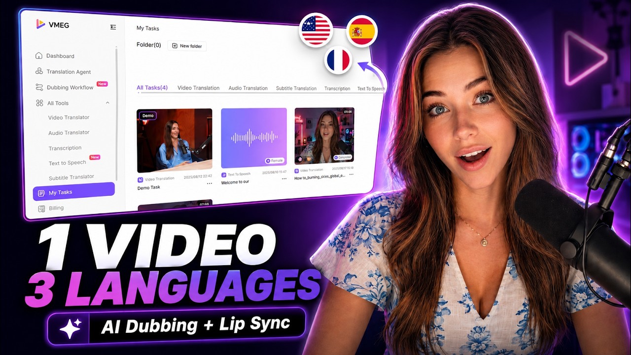 VMEG - Video Translator tutorial