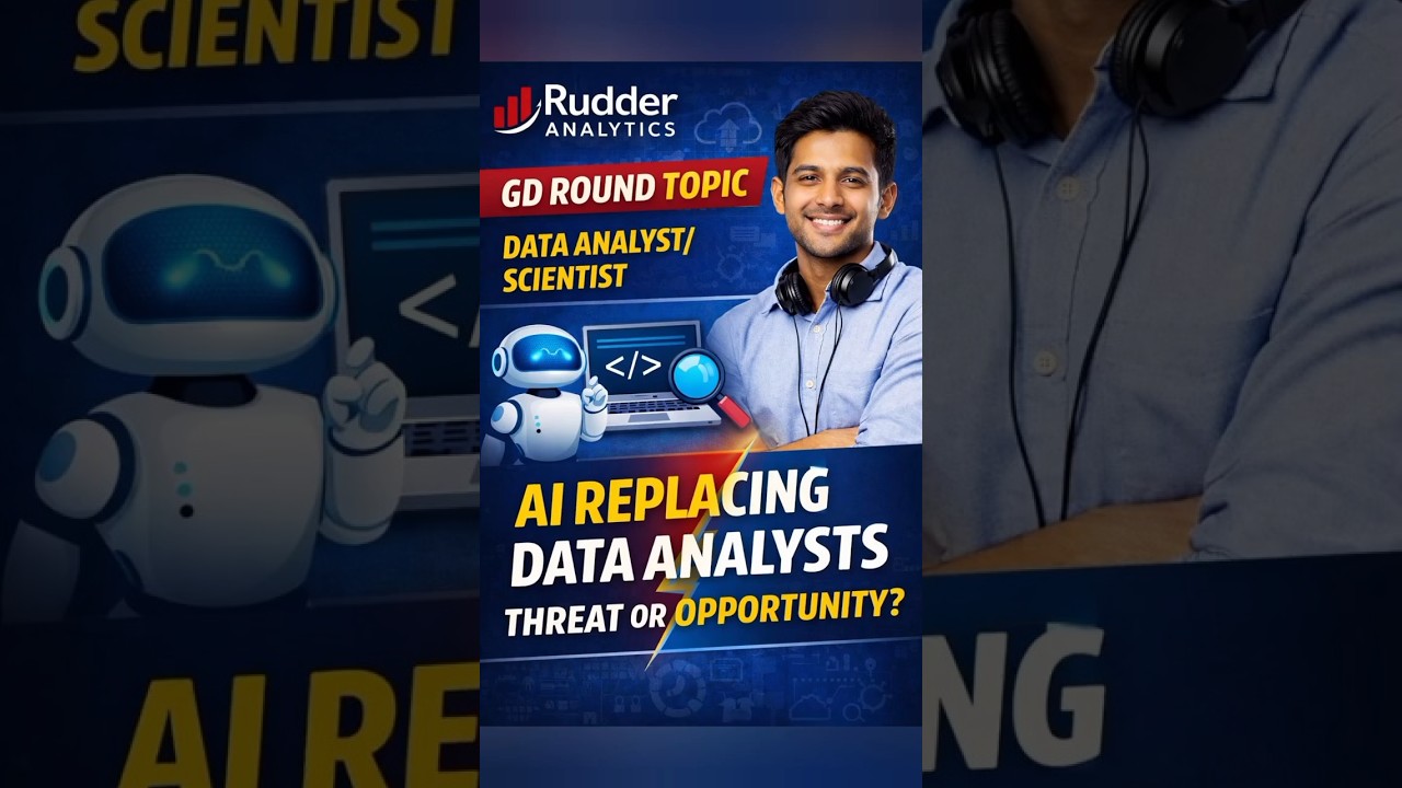 🎤 Real GD Topic Asked in Rudder Analytics🧠Data Analyst Selection Strategy