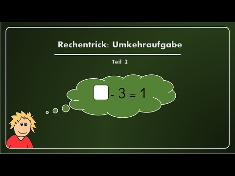 LernBox Online - 1. Klasse - Mathematik - Rechentrick Umkehraufgaben Teil 2