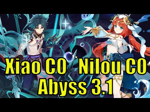 Nilou C0 & Barbara Bloom Team & Xiao C0 spiral abyss floor 12 genshin impact