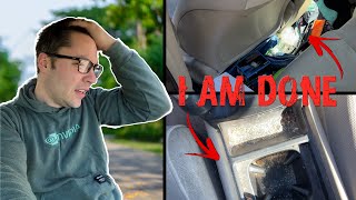 My Car was Disgusting! Satisfying Interior Car Cleaning