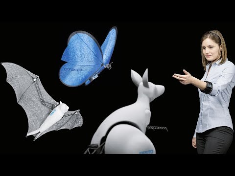 6 Super Cool  Robots With Artificial Intelligence From Festo Robotics.