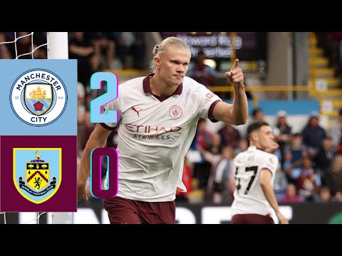 FIRST HALF HIGHLIGHTS: Man City 6-0 Burnley | Haaland scores double trouble | English Premier League