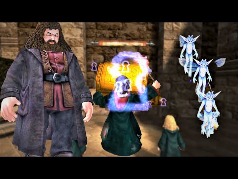 Harry Potter and the Prisoner of Azkaban (2004, PC) - Secrets Hogwarts Grounds