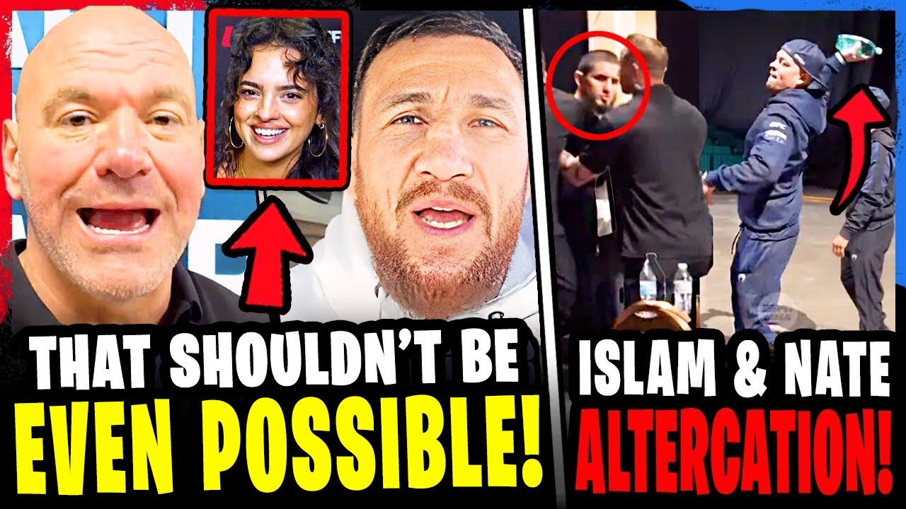 MMA Community GOES OFF on Nina Drama! Islam Makhachev HEATED ALTERCATION w/ Nate Diaz! UFC 310