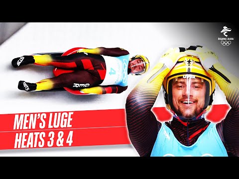 Men's Luge runs 3&4 | Full Replay | #Beijing2022