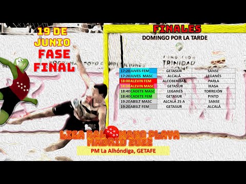 FINALES DE LIGA DE BALONMANO PLAYA COMPLETO