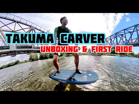 Unboxing and Reviewing Latest TAKUMA Carver Efoil Surfboard