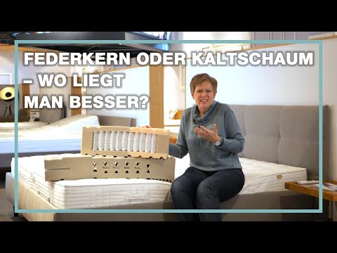Taschenfederkern-Matratze oder Kaltschaum-Matratze - wo liegt man besser?