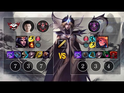JDG Yagao LeBlanc vs Zoe Mid - KR Patch 10.12