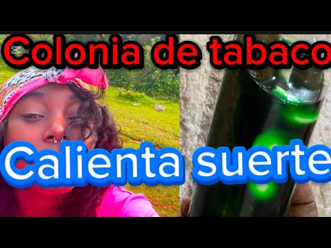 #colonia de tabaco y ajo 🧄 para tener suerte y ganarte la lotería 💰🙏