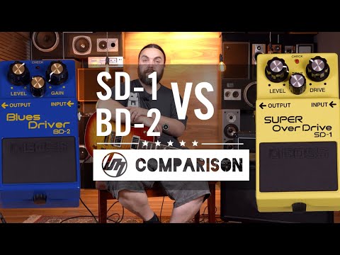BOSS Super SD-1 Overdrive vs BD-2 Blues Driver - Comparison | Better Music