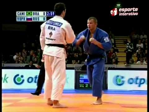 Tiago Camilo aplica ippon espetacular no Grand Prix de Judô
