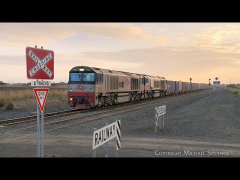 7922V SCT / SBR Dooen Container Train With CSR018 & CSR009 (1/6/2023) - PoathTV Australian Railways