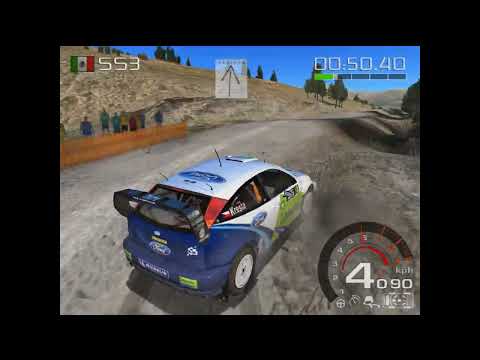 WRC Rally Evolved PS2 Gameplay Mexico