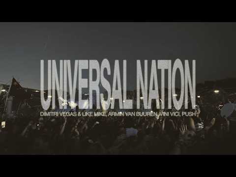Dimitri Vegas & Like Mike & Armin Van Buuren & Vini Vici & Push - Universal Nation (Official video)