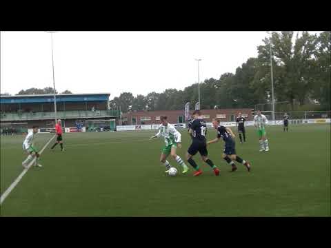 Assist en doelpunt Dylan tegen Heino