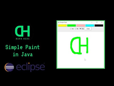 Simple Paint In Java