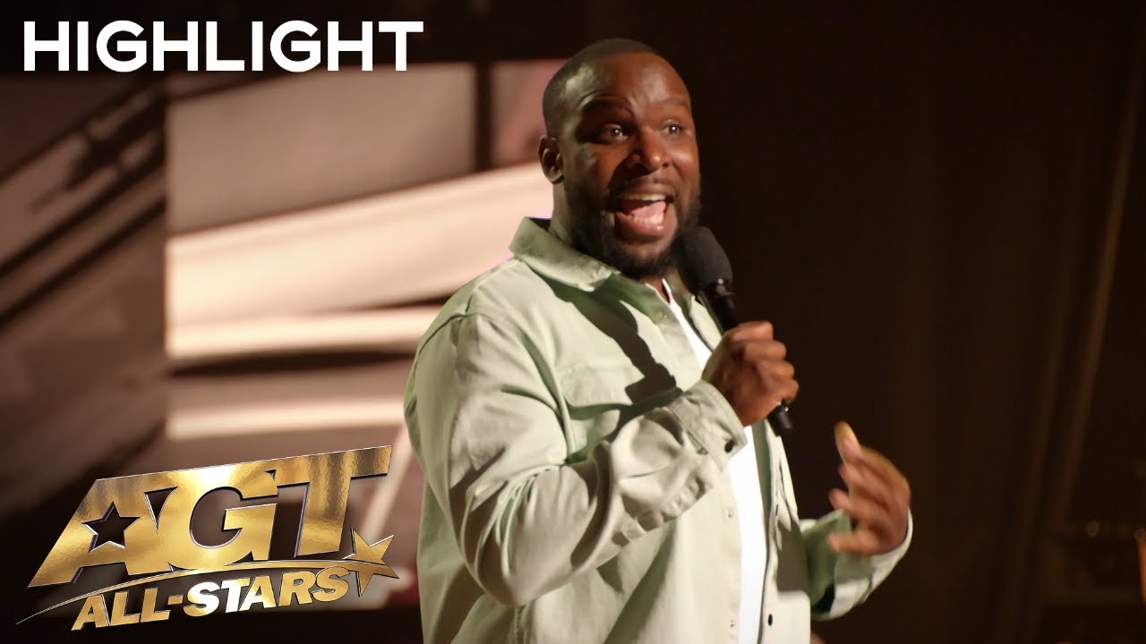 BGT Winner Axel Blake Has The Audience Roaring With Laughter | AGT: All-Stars 2023 thumbnail
