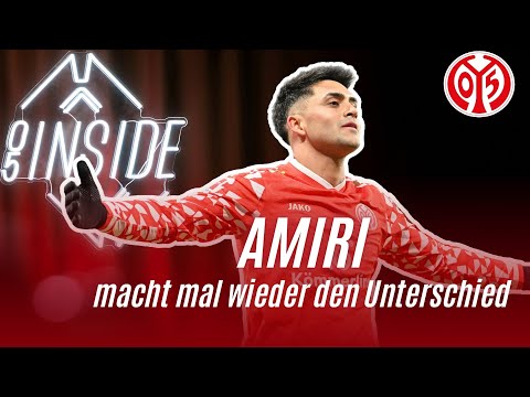 05 Inside: Amiri ist die Lebensversicherung von Mainz 05