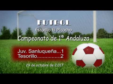 Resumen, Juventud Sanluqueña 1-2 U.D. Tesorillo - 17/18