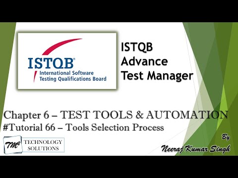 ISTQB Test Manager Introduction