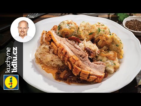 Pečený bůček se zelím -  Roman Paulus - RECEPTY KUCHYNĚ LIDLU