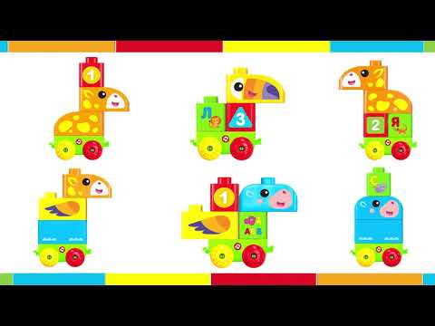 Миниатюра изображения товара Развивающая игрушка Азбукварик Talky Blocks Машинки на стройке / 2762