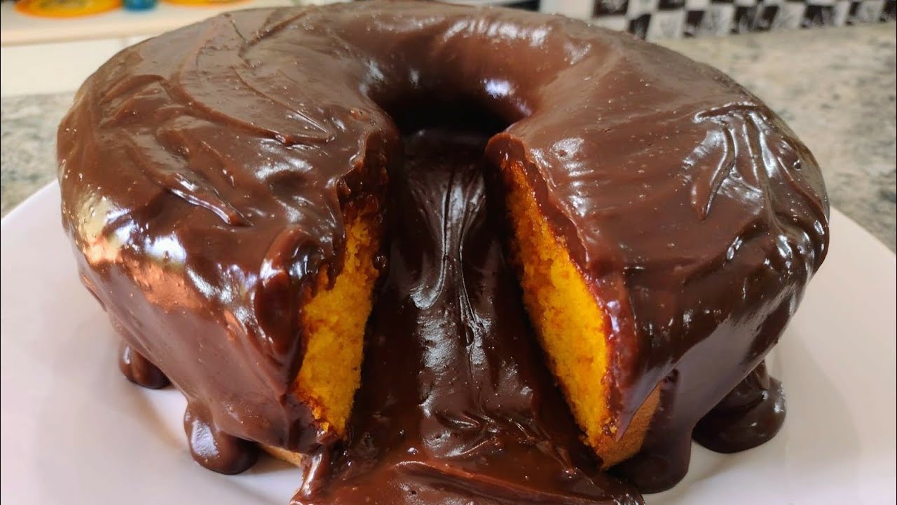 BOLO DE CENOURA PERFEITO-FOFINHO E SUPER CHOCOLATUDO
