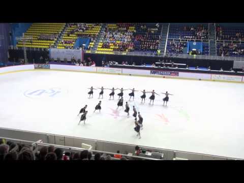 WJSSC 2015 Zagreb - Team Spirit - Sweden 1 - Short Program