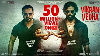 Vikram Vedha Official Trailer with English Subtitles