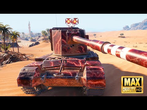 FV4005 Stage II: Pro player in the desert - World of Tanks