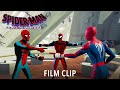 Spider Man Across The Spider Verse Official Clip Stop Spider Man
